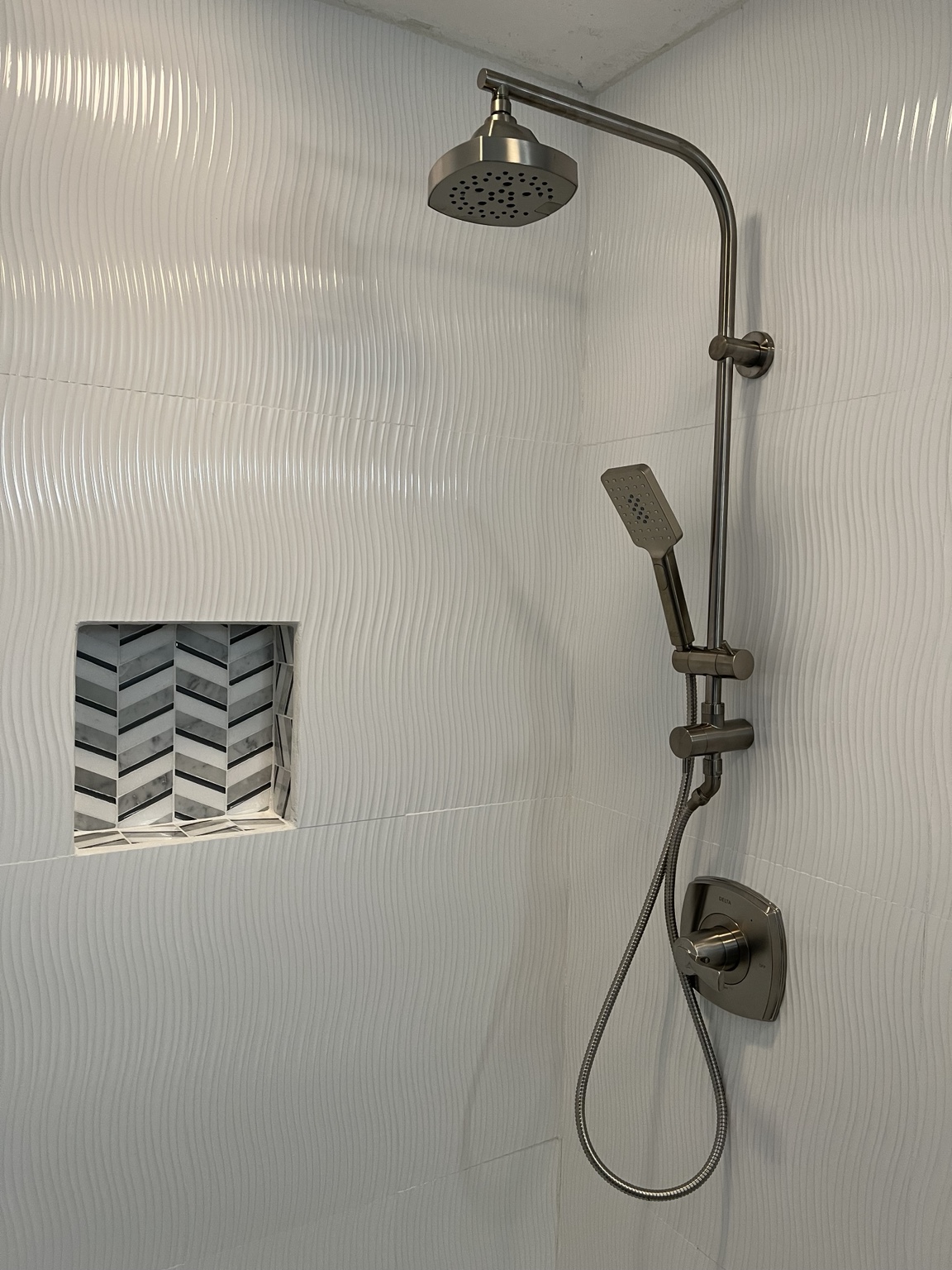 Custom shower installation